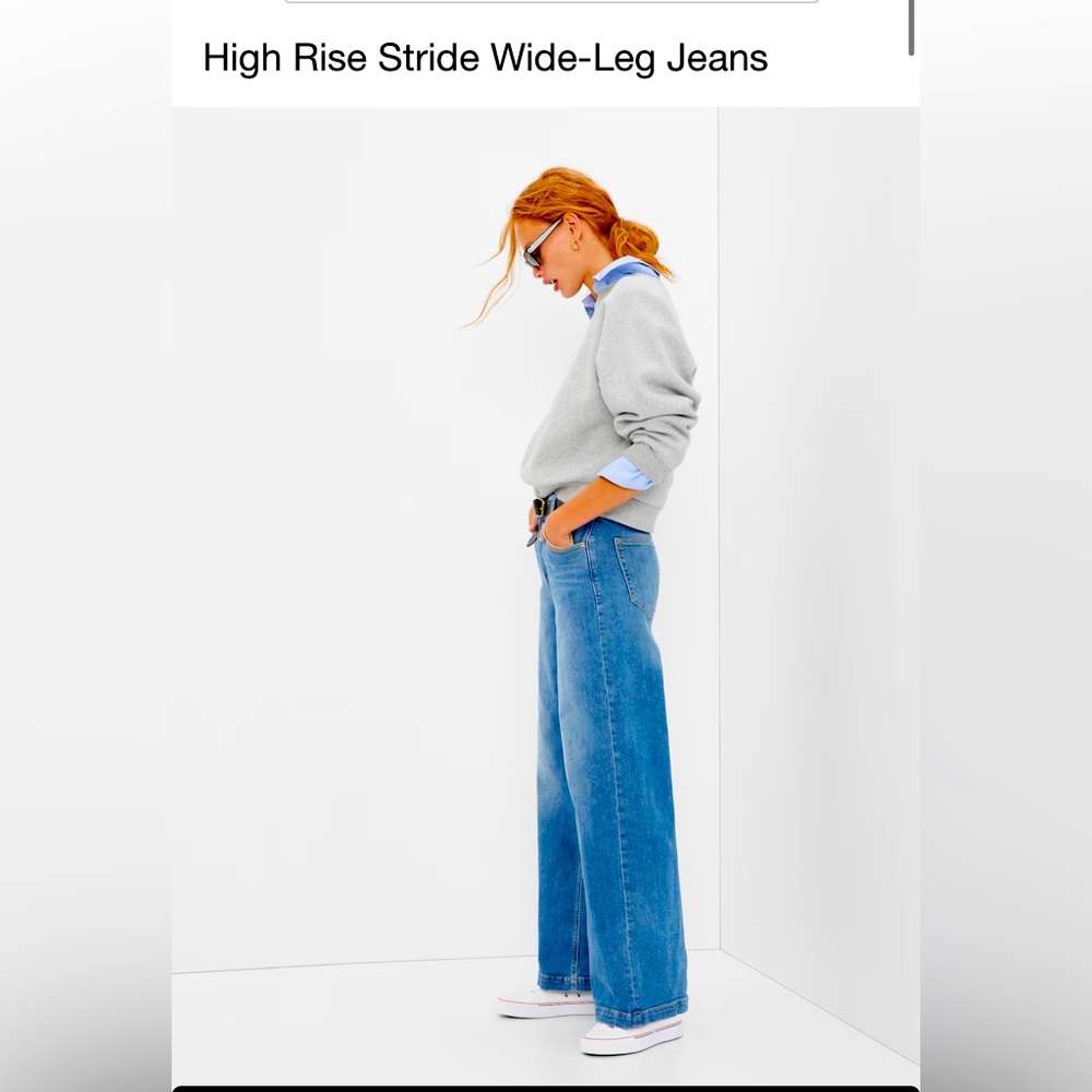 Gap high rise stride
